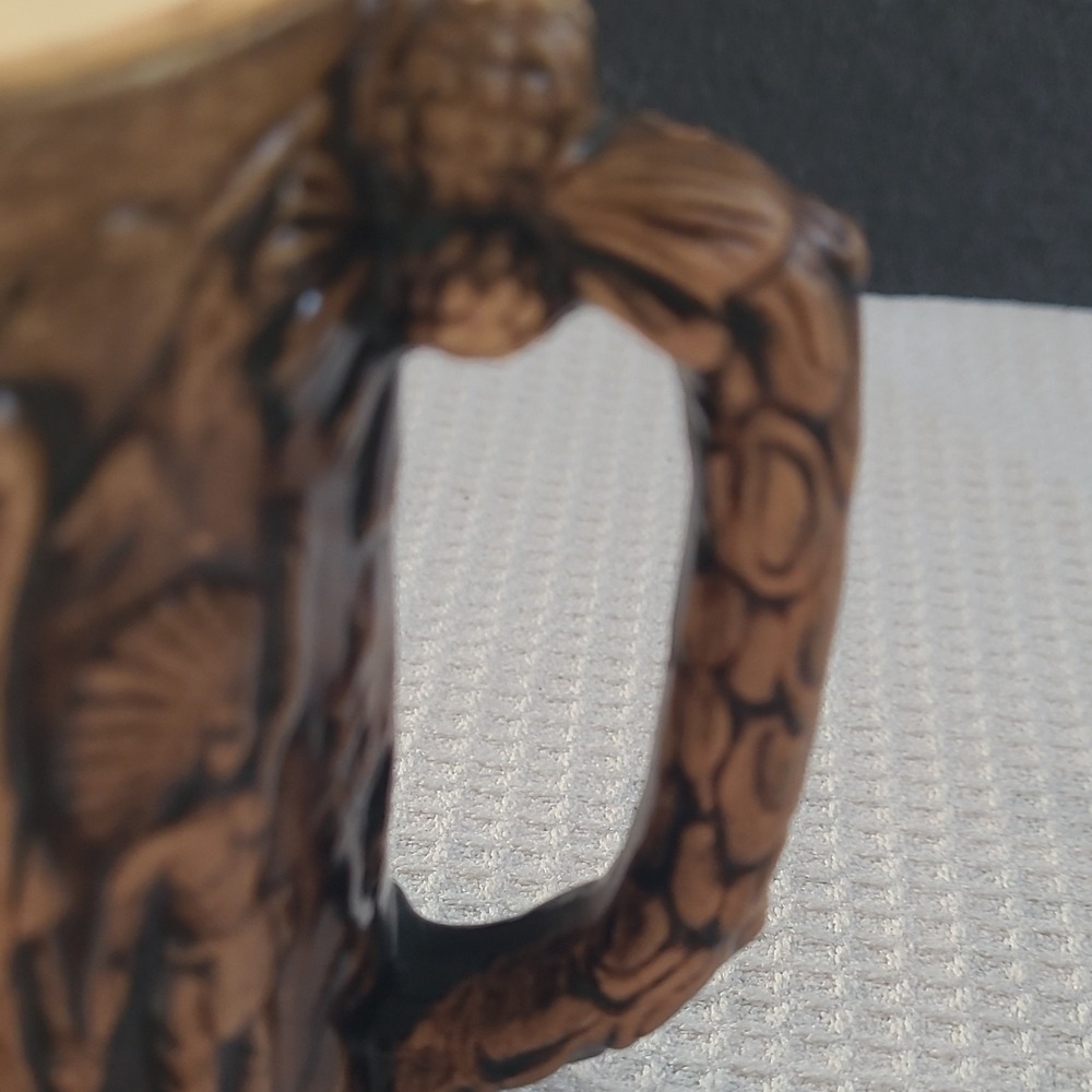 3-D Old West Native American Chief Pioneer designed mug - Picture 4 of 7